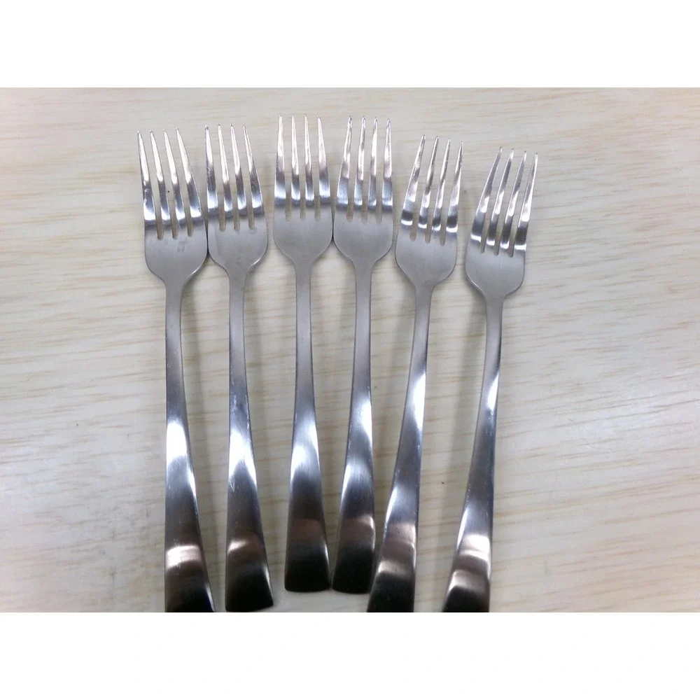 Zwilling J A Henckels Bellasera 18/10 Stainless Dinner Forks Satin Lot of 6